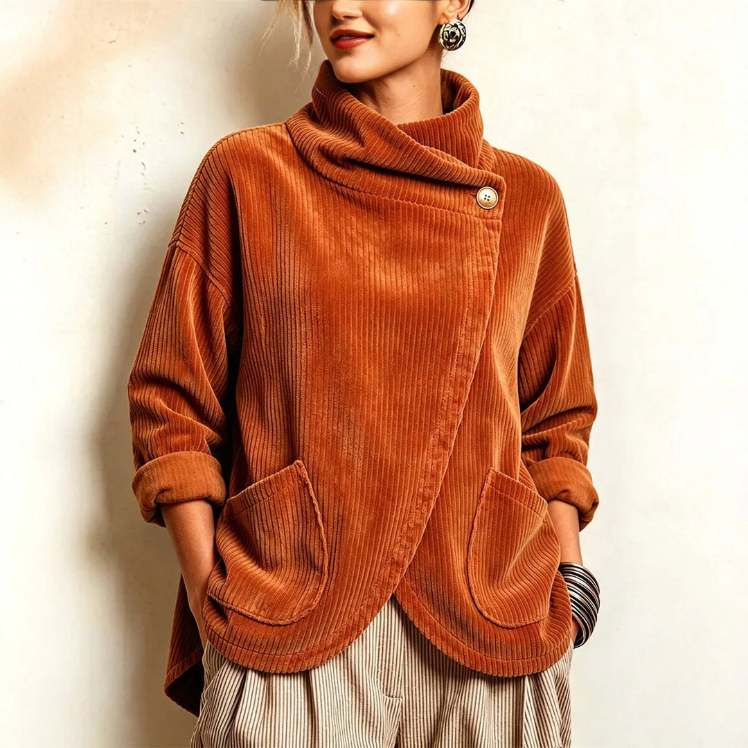 Odalis Wrap Front Jacket