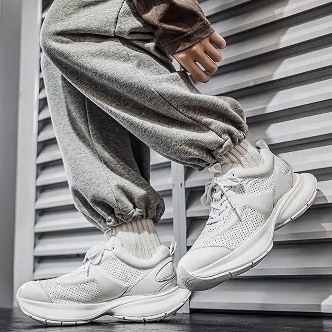 AeroDrift Leather Sneakers