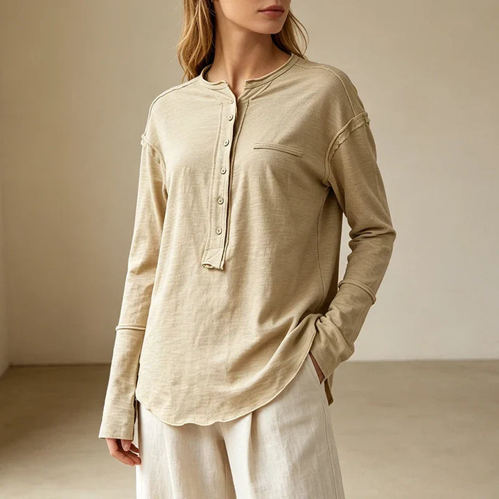 Ardena Loose Collared Blouse