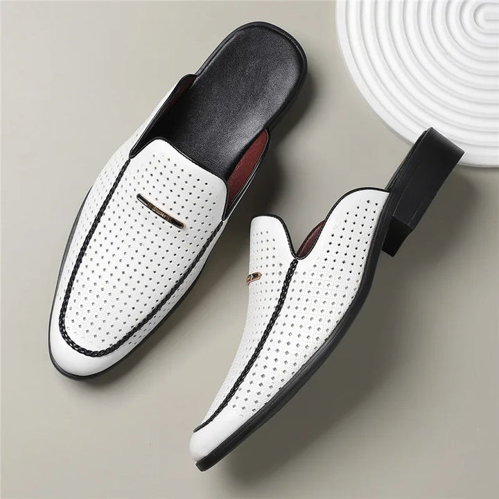 Landen Summer Genuine Leather Mules