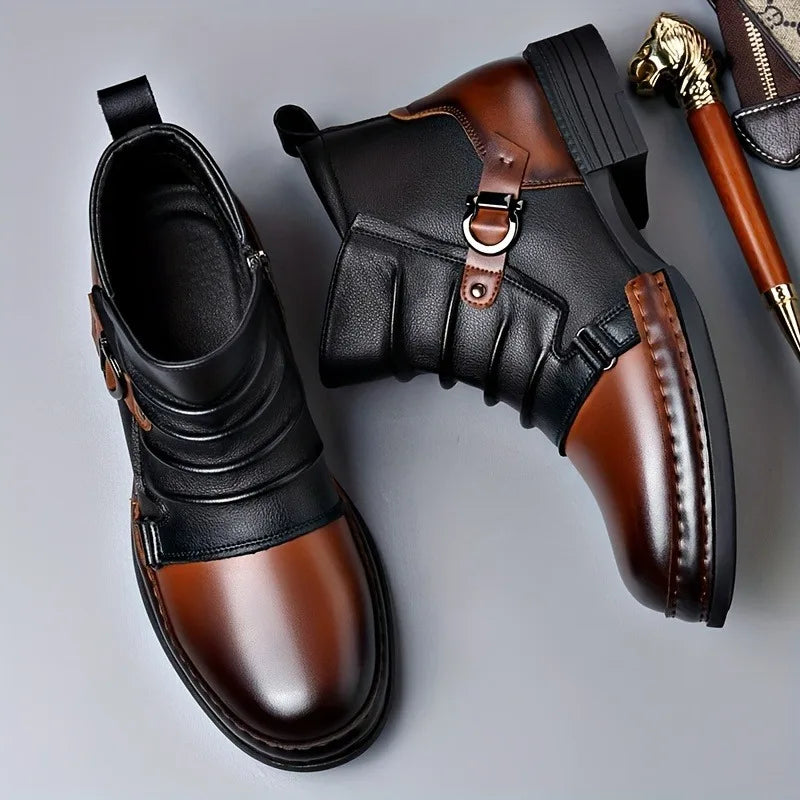 Shelby Leather Ankle Boots