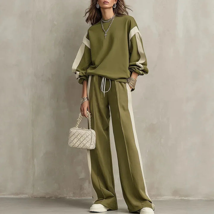 Tessa Color Block Two Piece Set