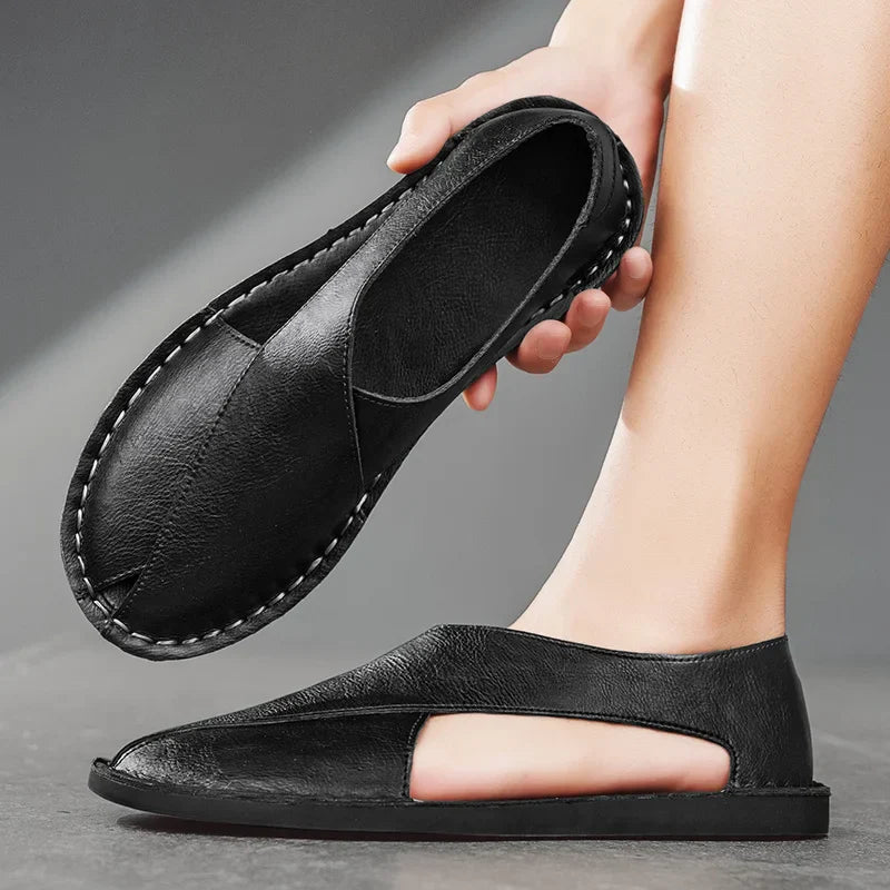 Mackage Crossover Leather Sandal