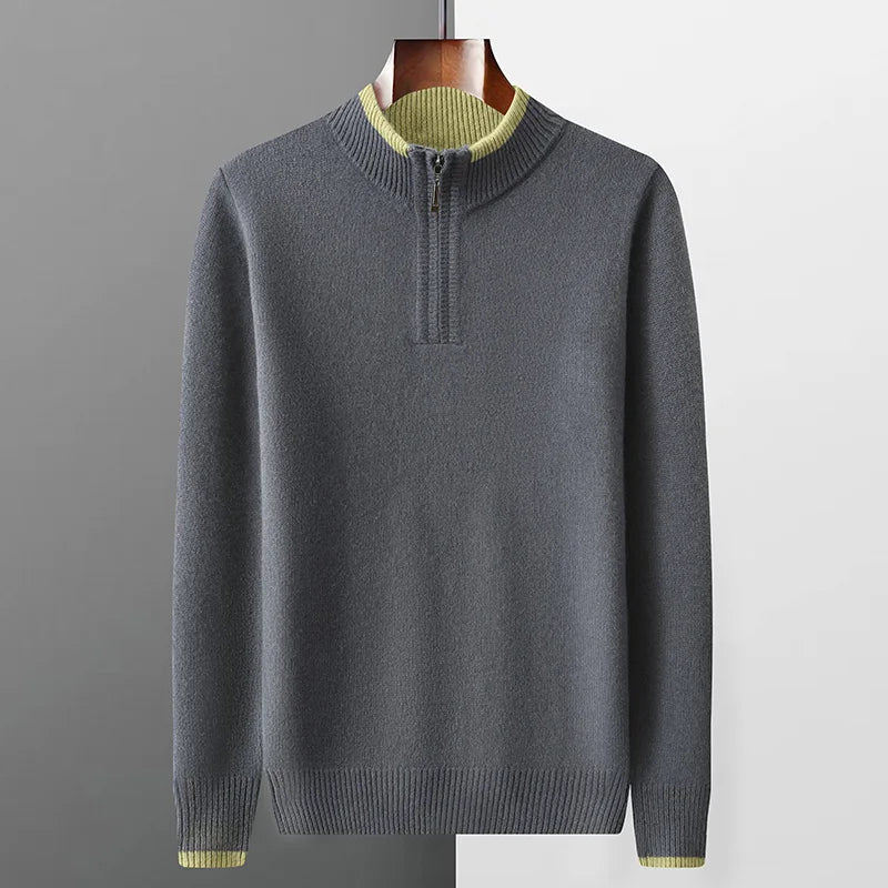 Kingston Cashmere Quarter Zip