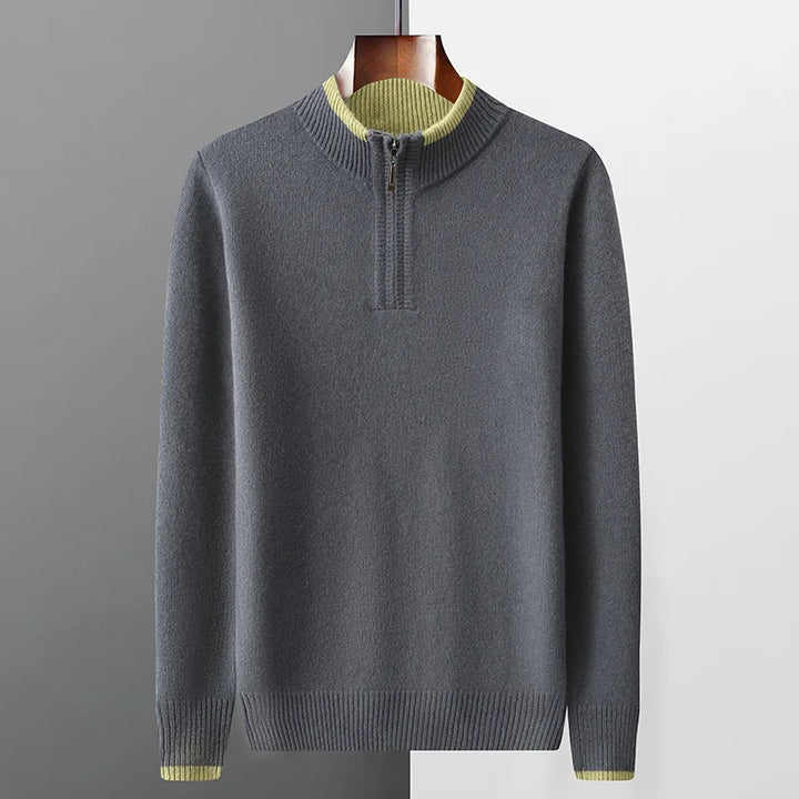 Kingston Cashmere Quarter Zip