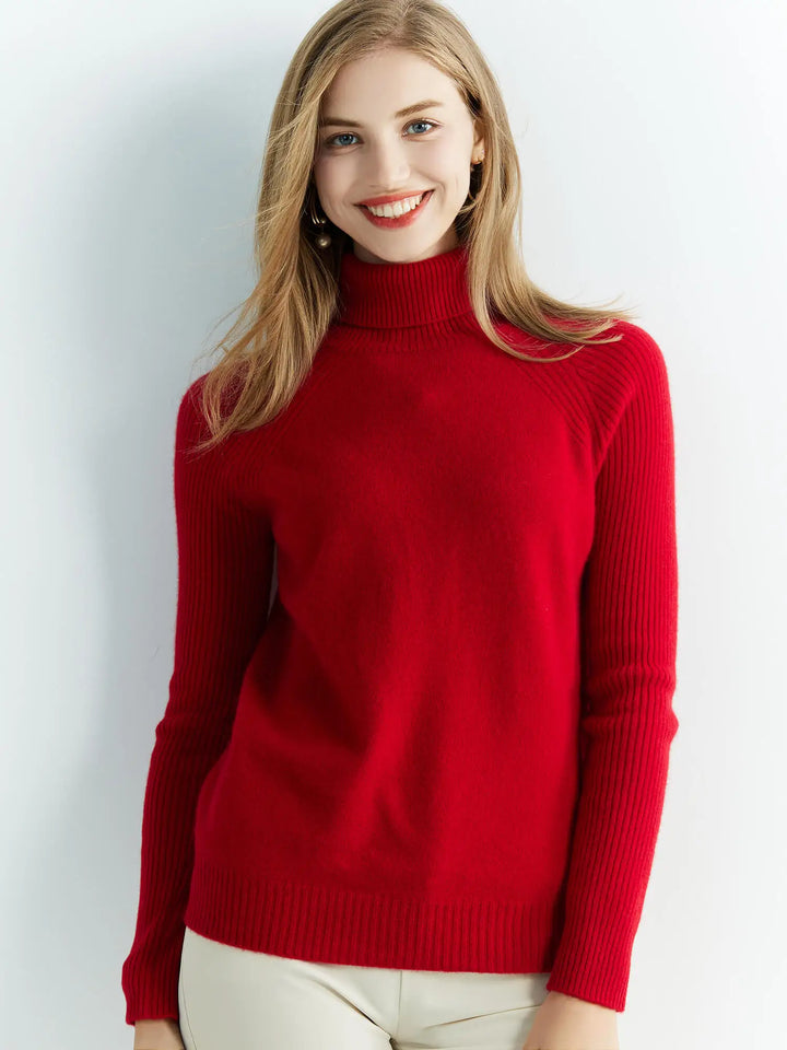 Seraphina Ribbed Turtleneck