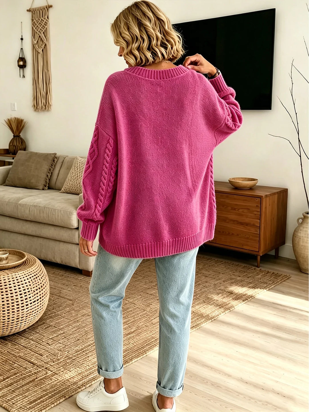 Isobel Cable Knit Cardigan