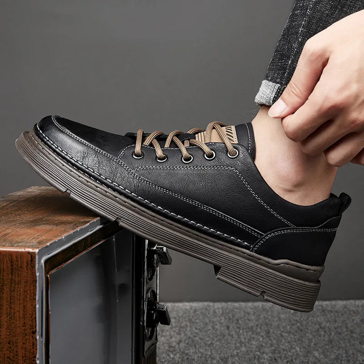 Cassian Genuine Leather Sneakers