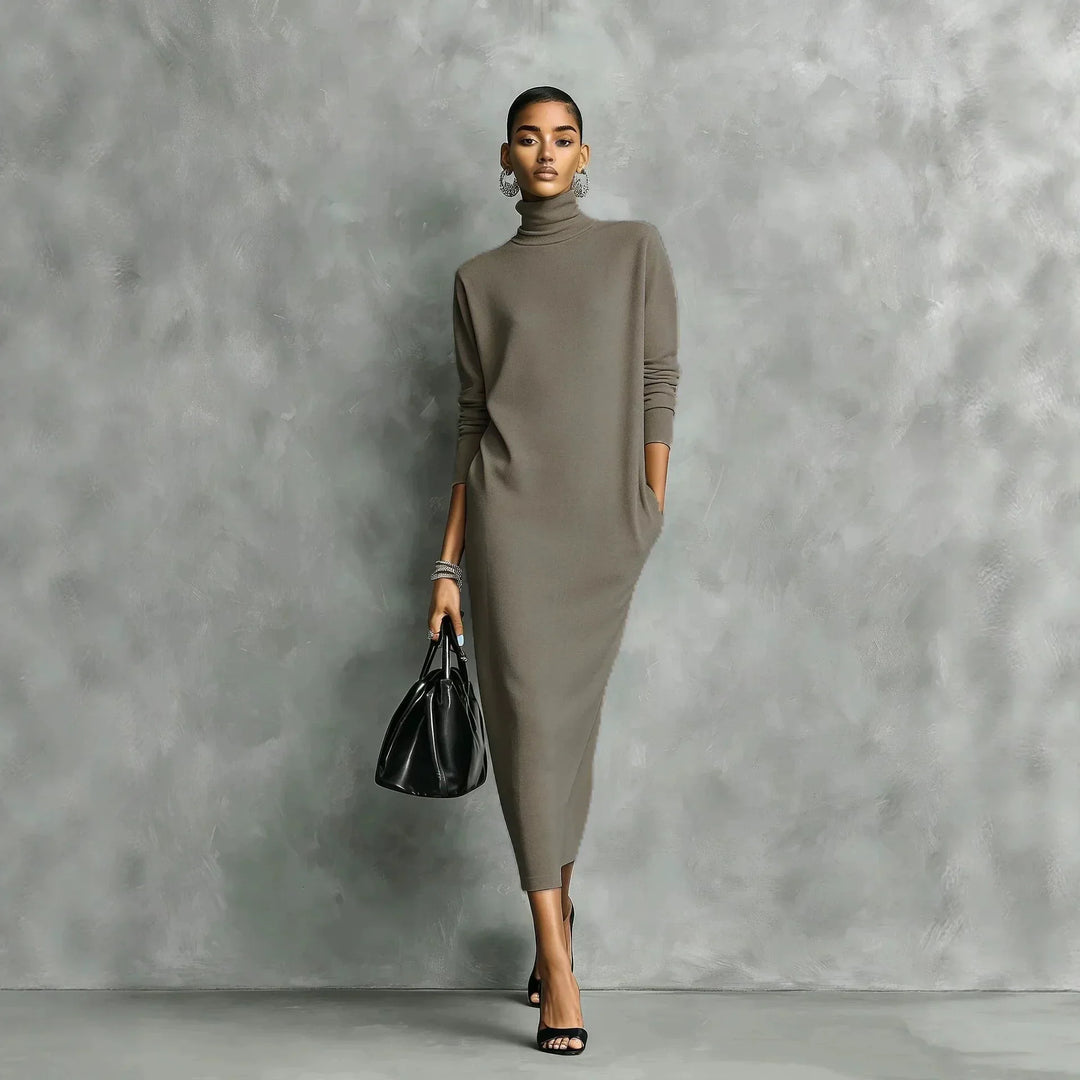 Bellamy Relaxed Fit Turtleneck Dress