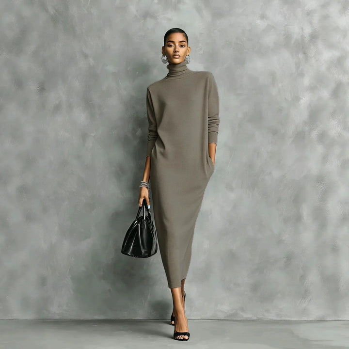 Bellamy Relaxed Fit Turtleneck Dress
