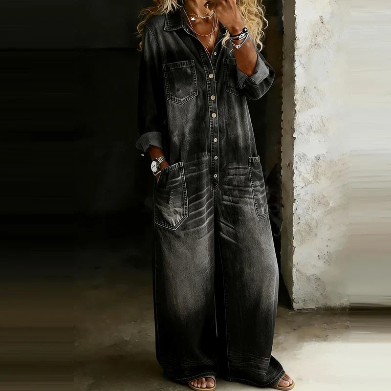Larkin Button Front Jumpsuit