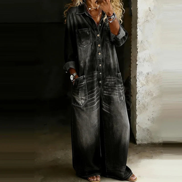 Larkin Button Front Jumpsuit