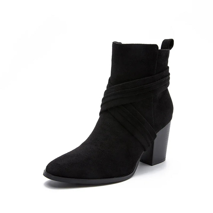 Sasha Suede Ankle Boots