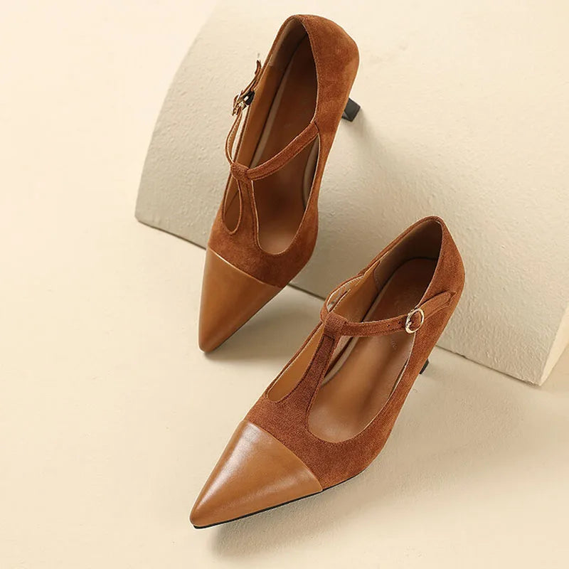Spello Whisper Leather Pumps