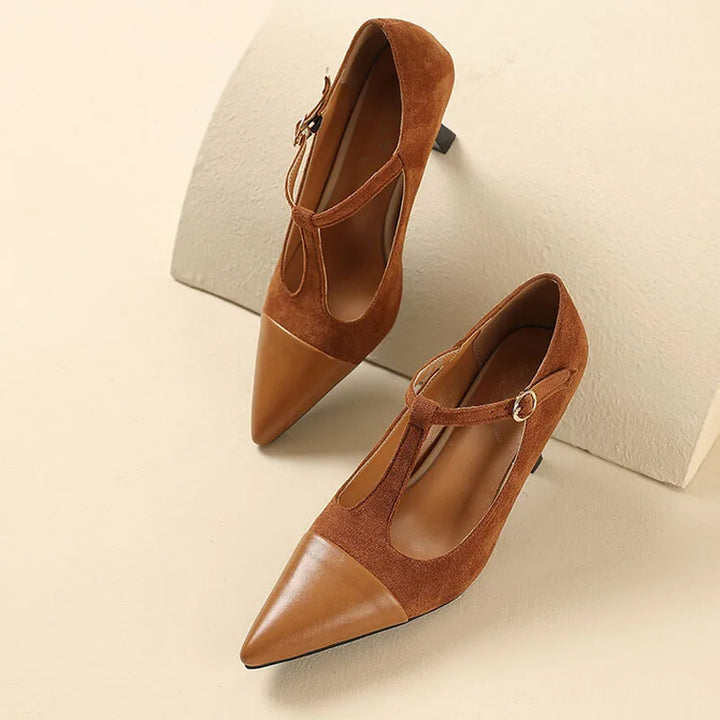 Spello Whisper Leather Pumps