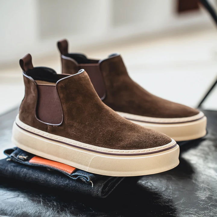 Matteo Suede Chelsea Boots