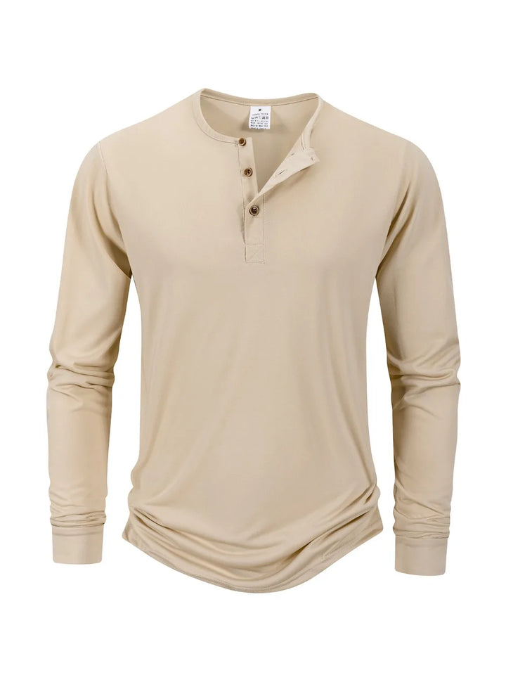 Lusso Henley Long Sleeve Shirt