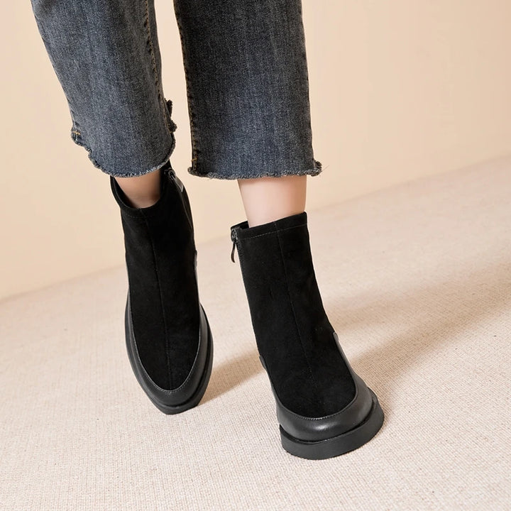 Avenoir Genuine Suede Boots