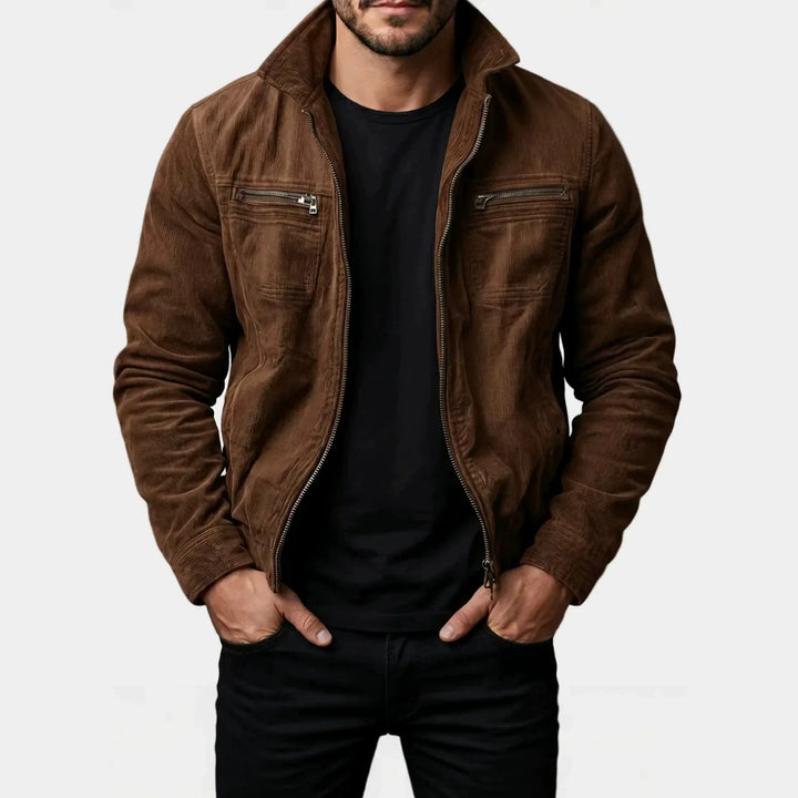 Sebastian Corduroy Moto Jacket