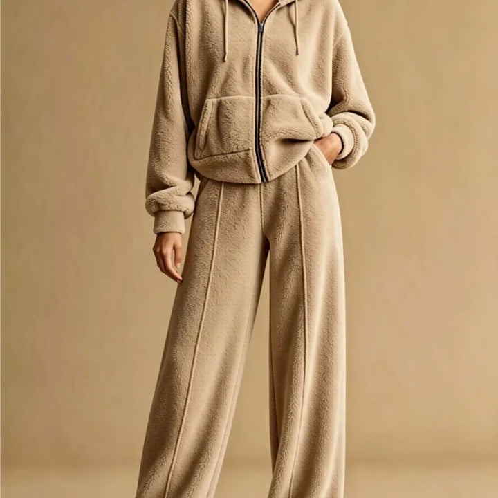 Briar Fleece Wide Leg Sweatsuit