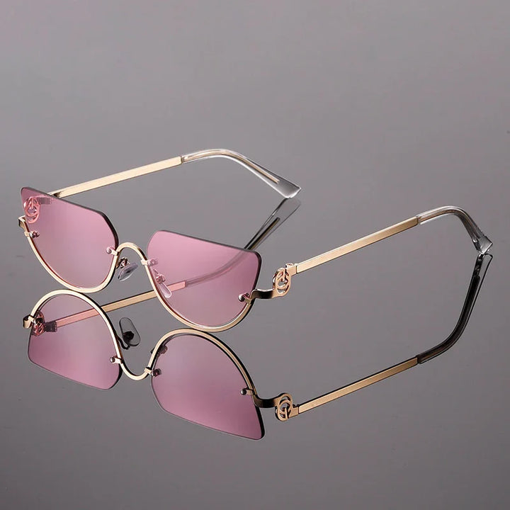 Alanda Rimless Sunglasses