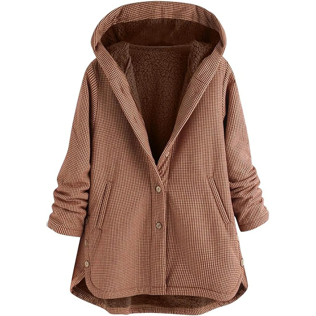 Sharon Flannel Plush Jacket