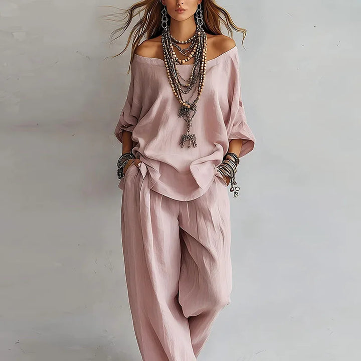 Cordella Off Shoulder Co-ord Set