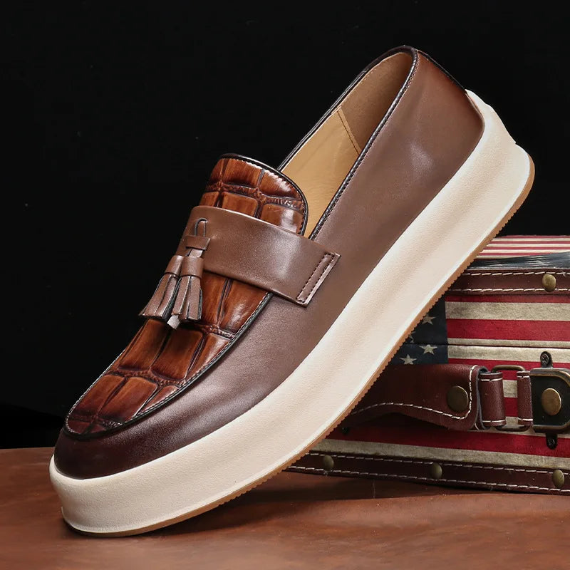 Hayes Tassel Platform Loafers