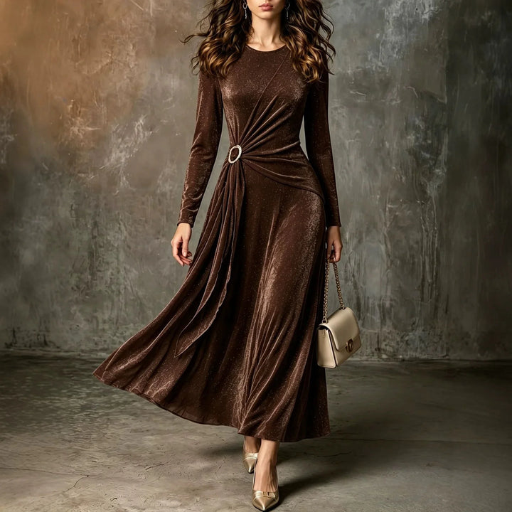 Annika Gathered Waist Dress