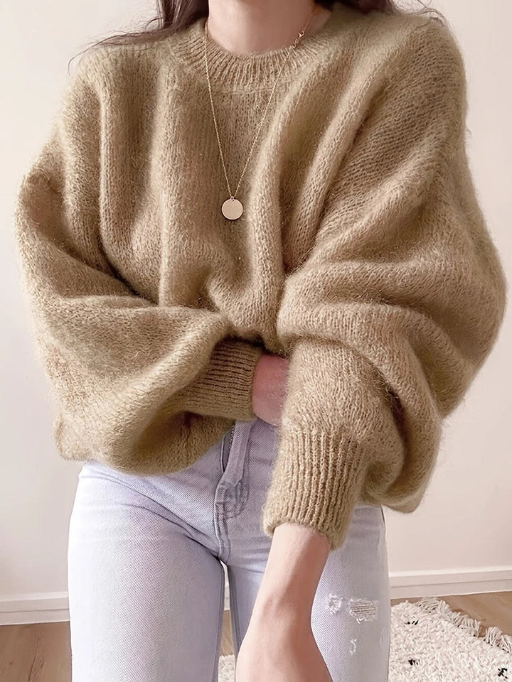 Yvette Fuzzy Knit Pullover