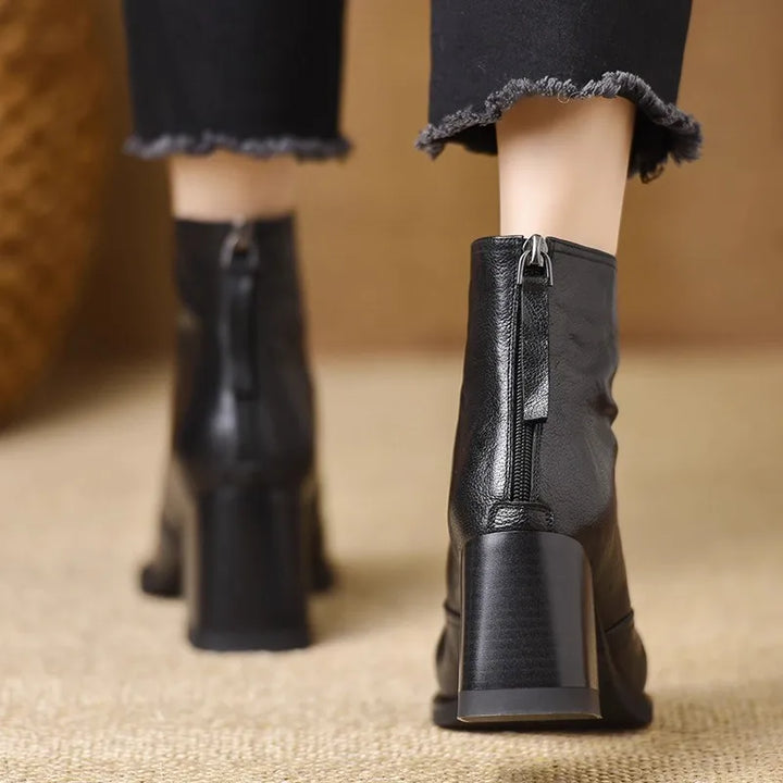 Lavista Leather Ankle Boots