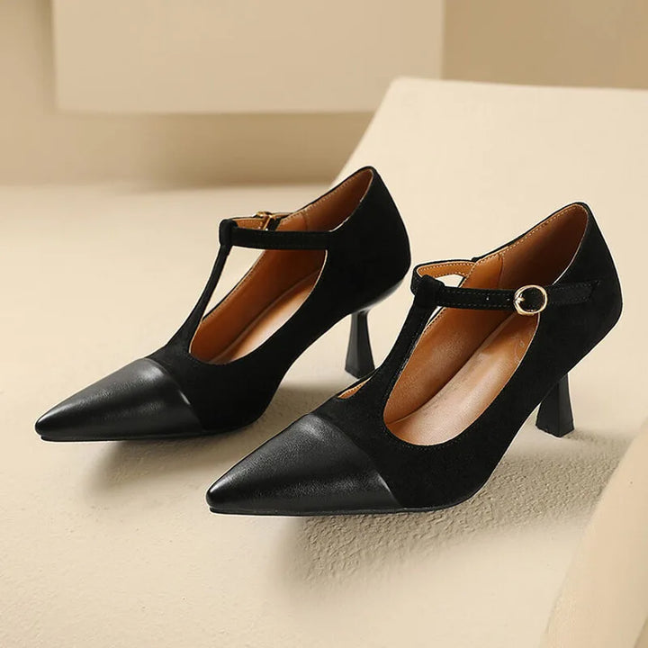 Spello Whisper Leather Pumps