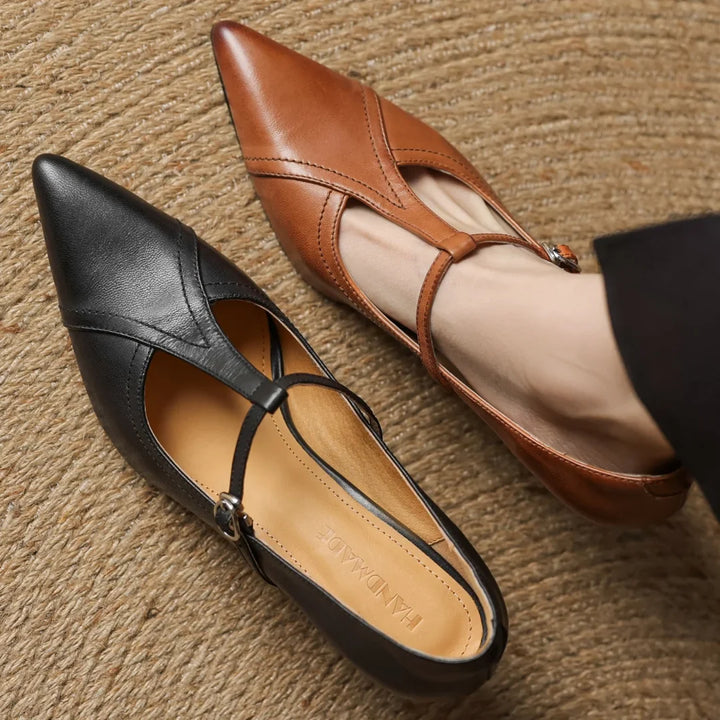 Guinevere Leather Pumps