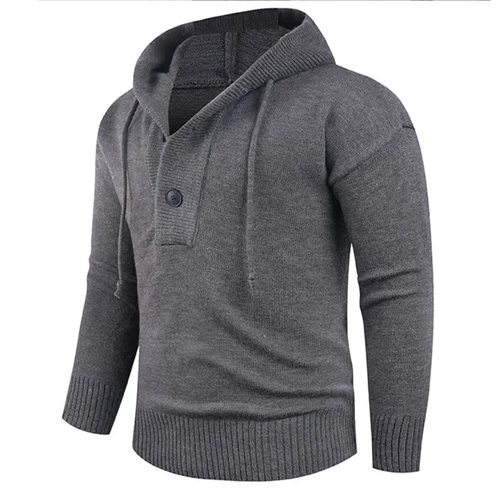 Joshua Knit Hooded Pullover