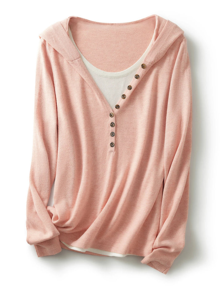 Aubree Layered Knit Pullover