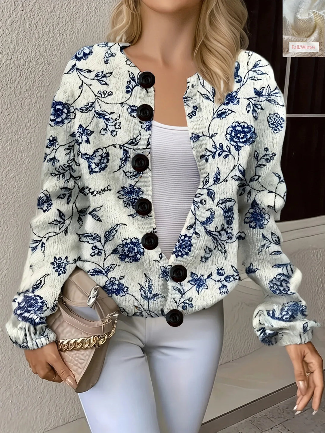 Daphne Button Front Cardigan