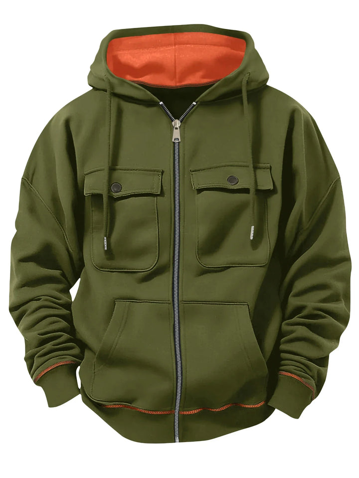 Thaddeus Flap Pocket Hoodie