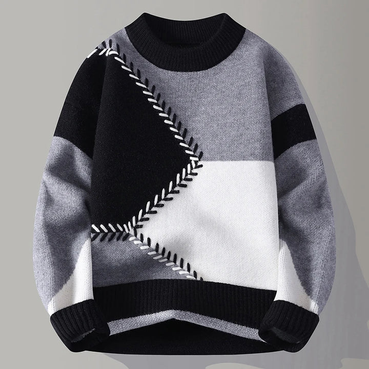 Apollo Patchwork Sweater
