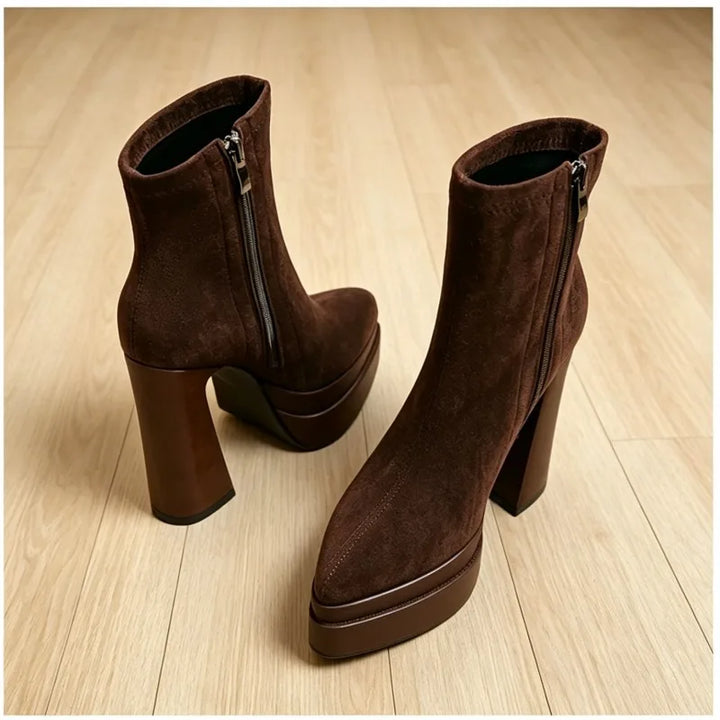 Ysolde Platform Ankle Boot