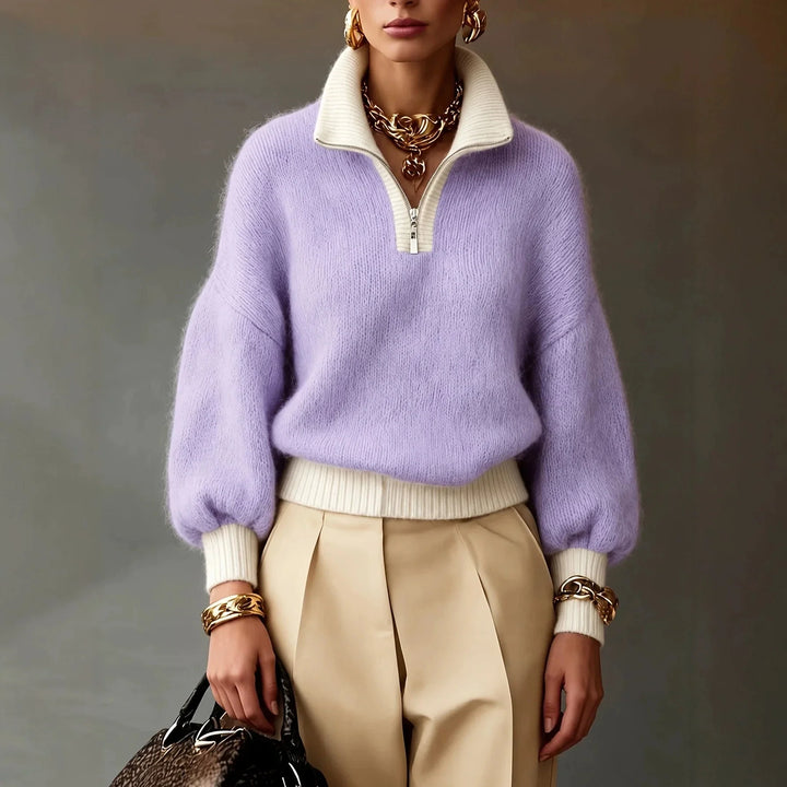 Roxanne Soft Brushed Knit Sweater
