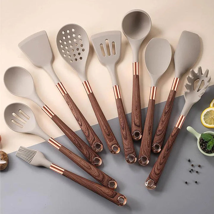 Wood Grain Silicone Kitchenware
