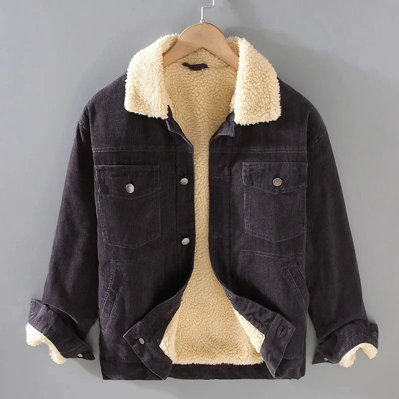 Hampton Corduroy Fleece Jacket