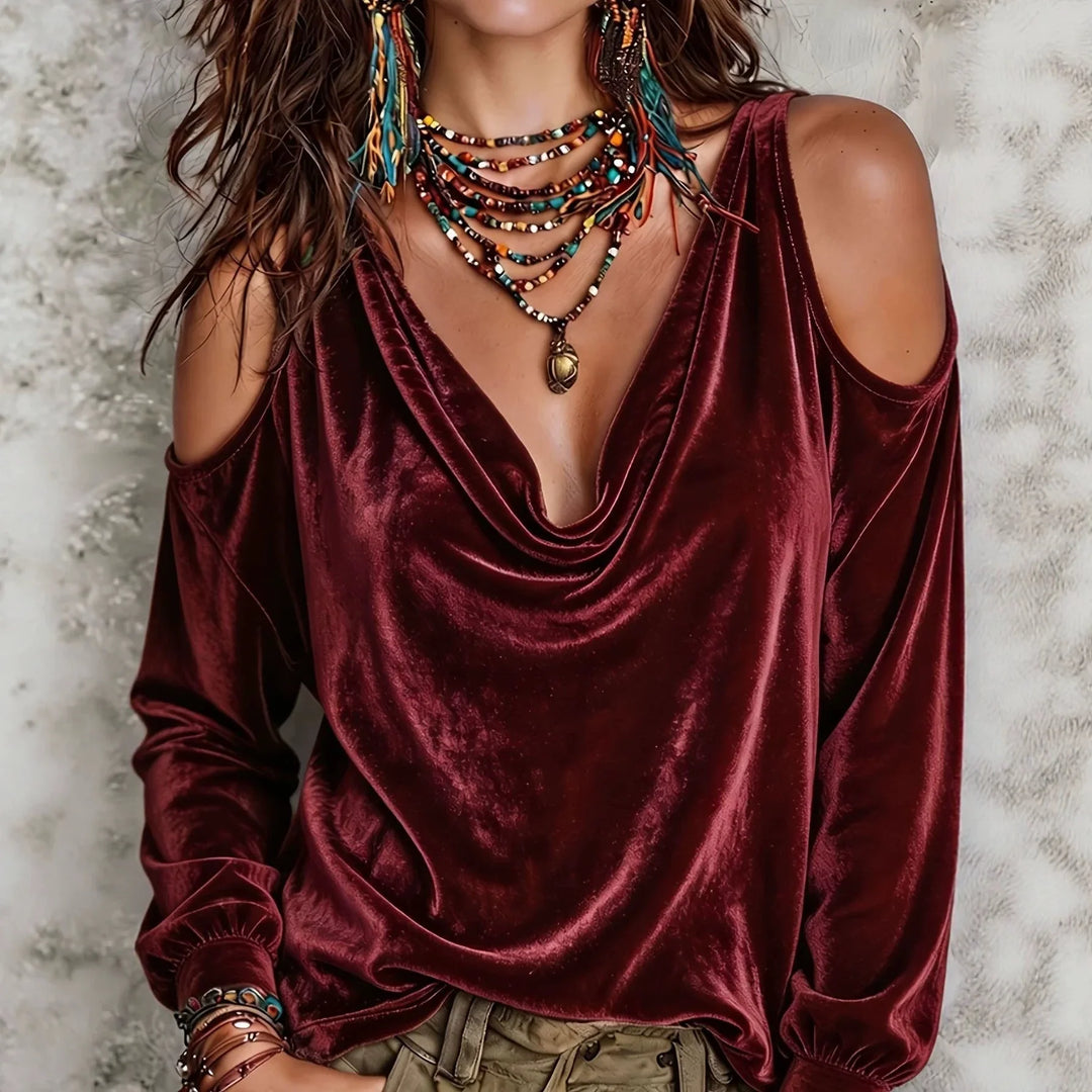 Giselle Cowl Neck Top