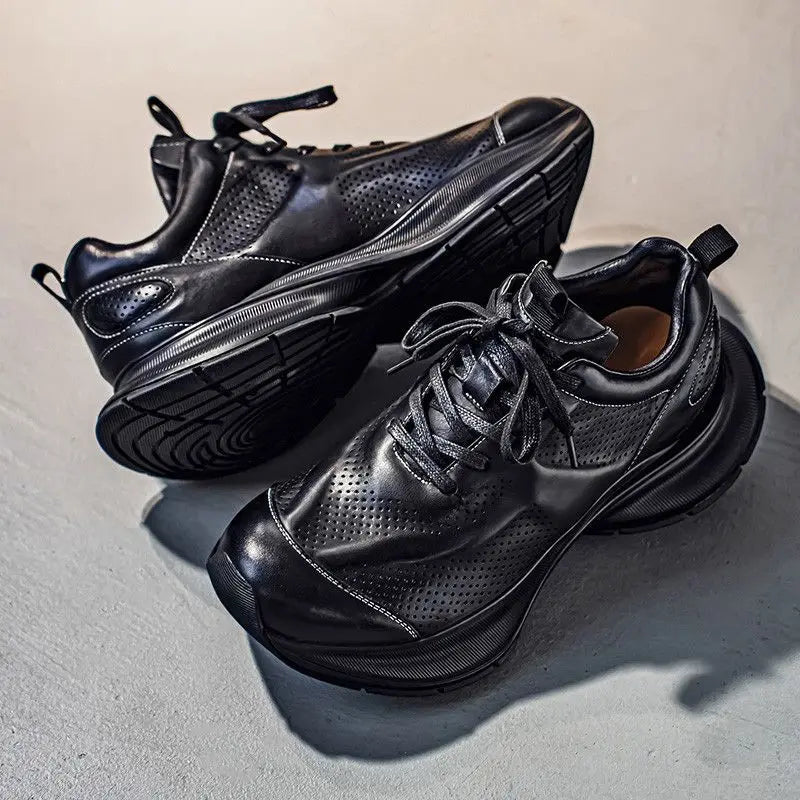 AeroDrift Leather Sneakers