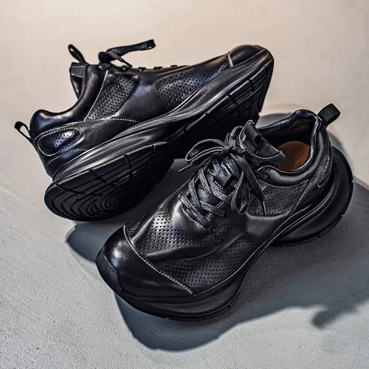 AeroDrift Leather Sneakers