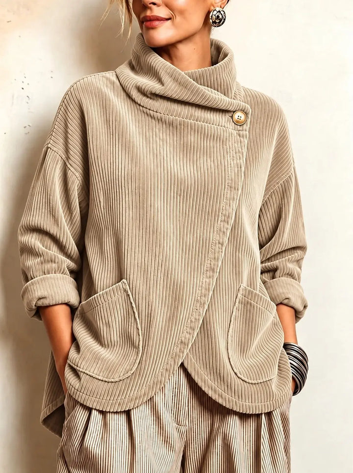 Odalis Wrap Front Jacket