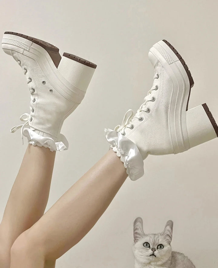 Rebecca Rise Canvas Sneakers