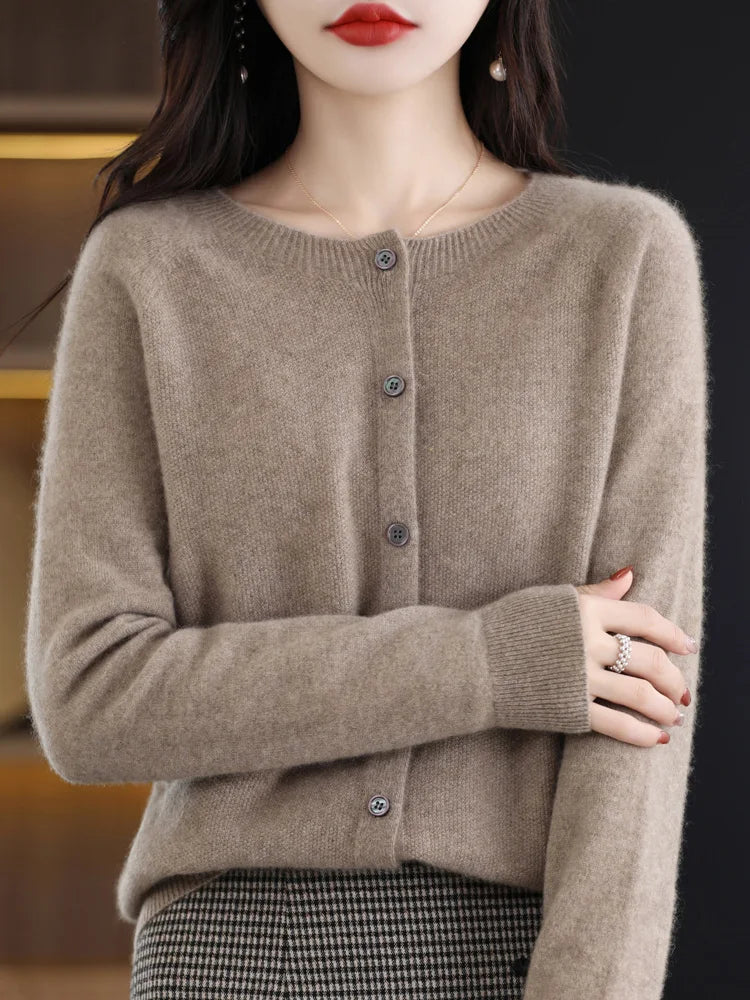 Sabrielle Button Front Cardigan