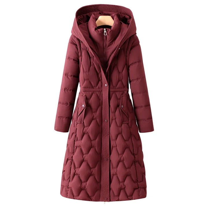 Solenne Diamond Quilted Puffer