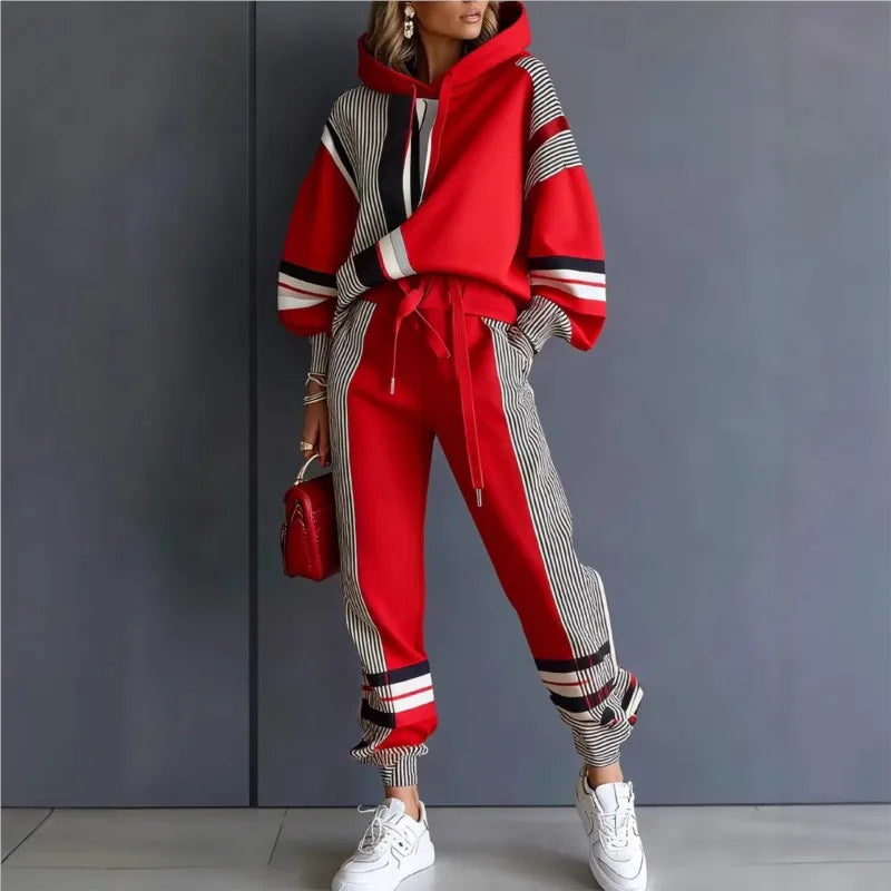 Alessia Drawstring Waist Jogger Set